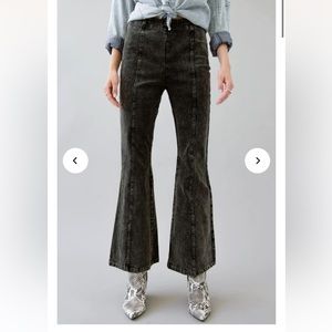 NWT Mystree Black Corduroy Flares